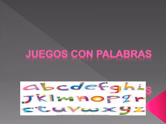 ¿Cómo se juega acróstico?