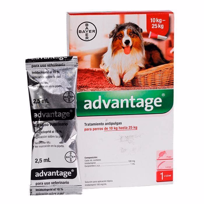 ¿Cuánto dura la pipeta Advantage?