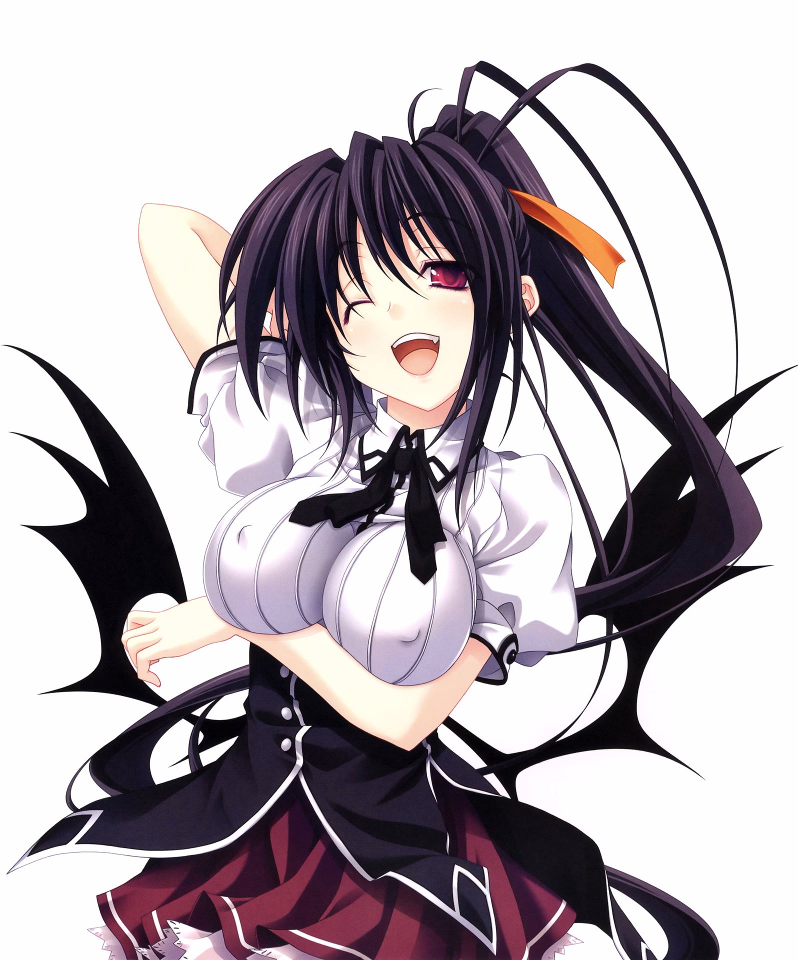 What is Akeno's body size?