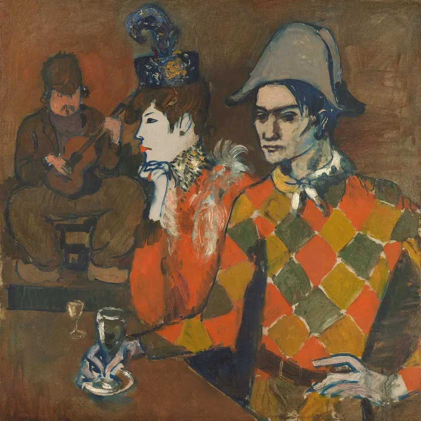 ¿Cuál es el tema de Picasso en El Lapin Agile?