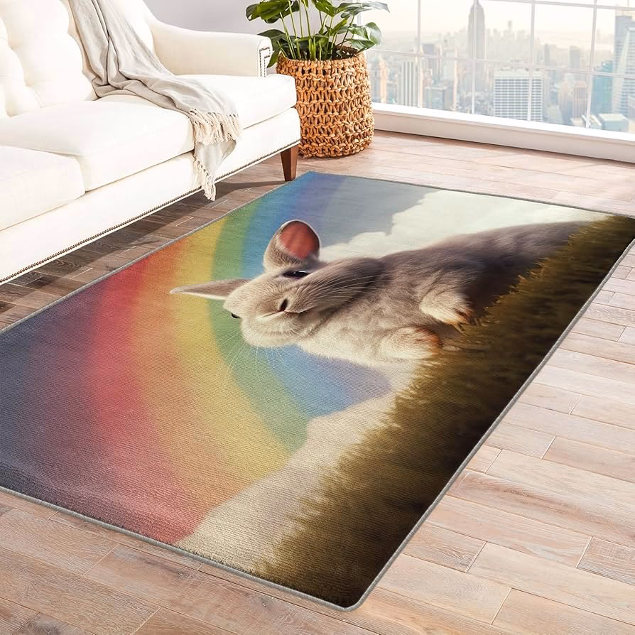 ¿Qué es una alfombra de conejito?