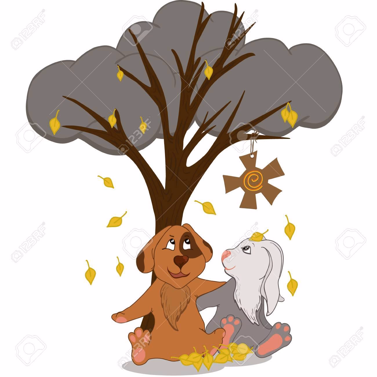 ¿Qué animal es amigo del perro?