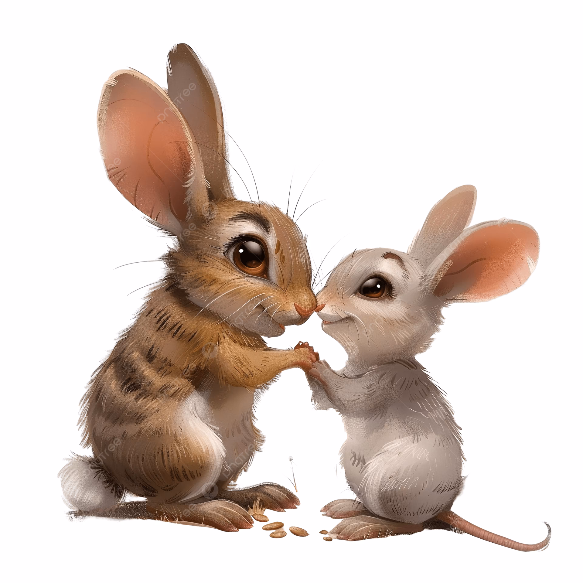 ¿Son compatibles el conejo y la rata?