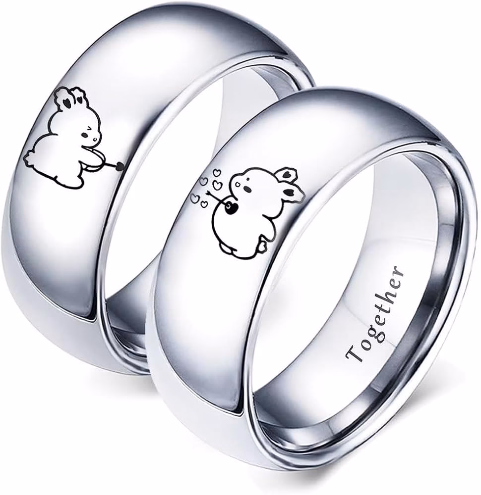 ¿Qué va grabado en los anillos de matrimonio?