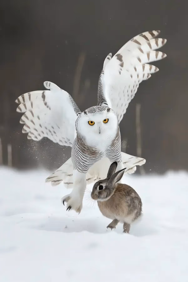 ¿Los búhos comen conejos y ardillas?