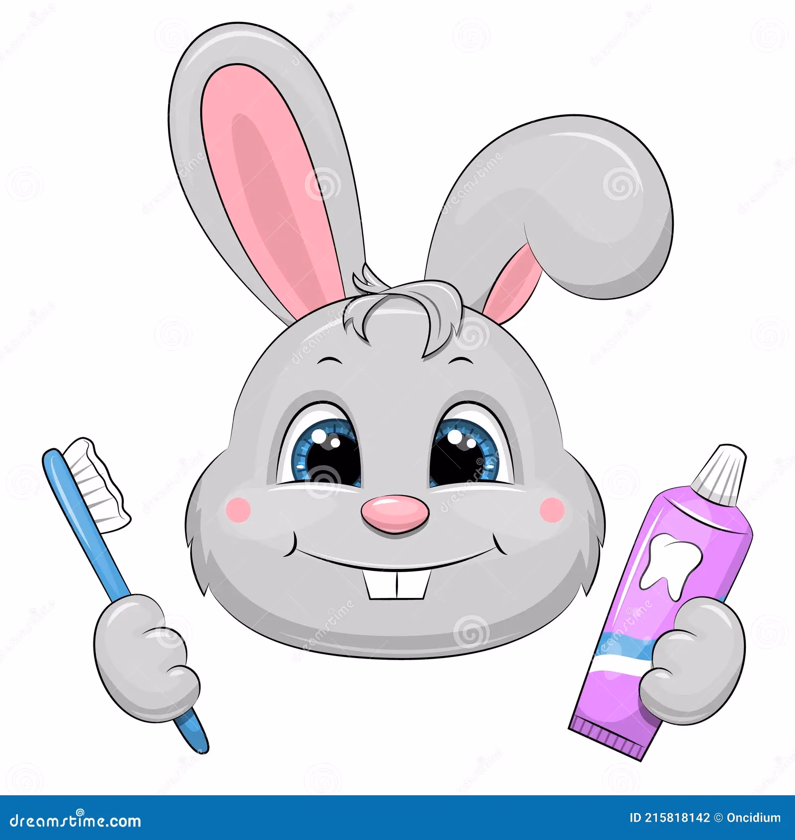¿Qué programa de dibujos animados tiene dientes de conejo?