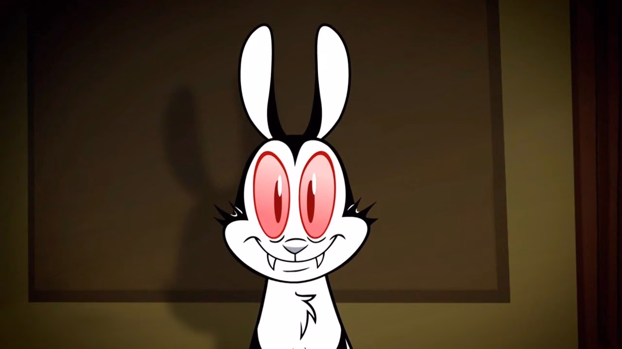 ¿Cómo se llama la caricatura de un conejo vampiro?