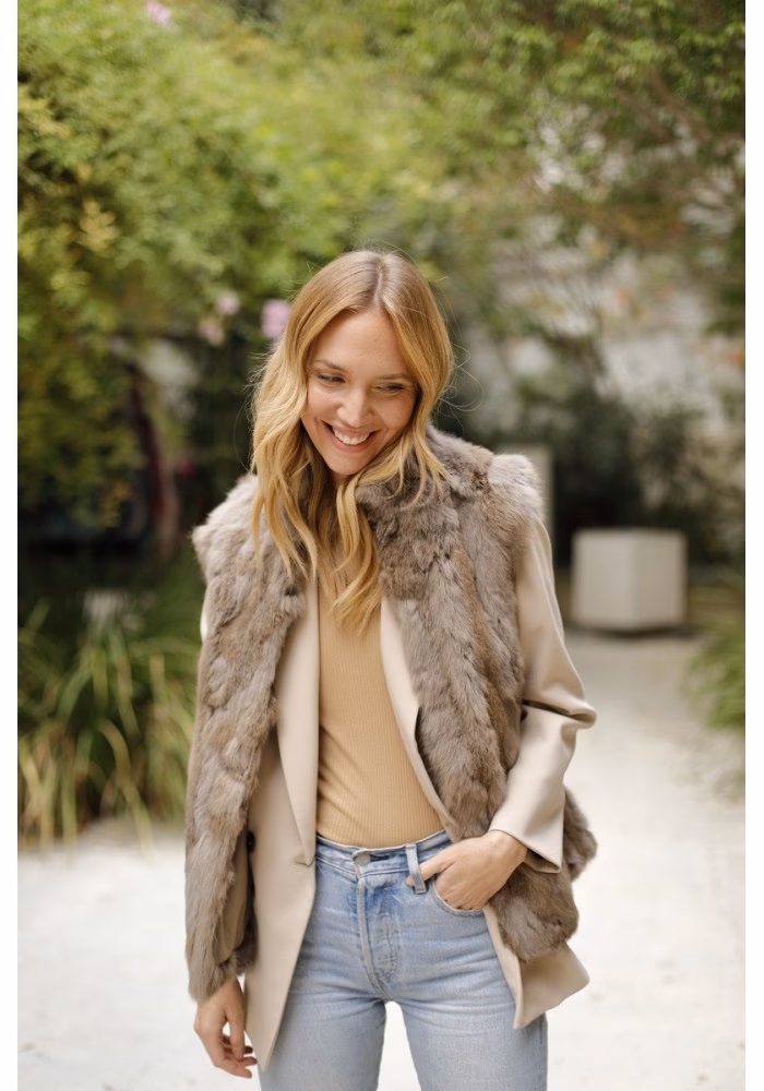 ¿La gente todavía usa chalecos de piel?