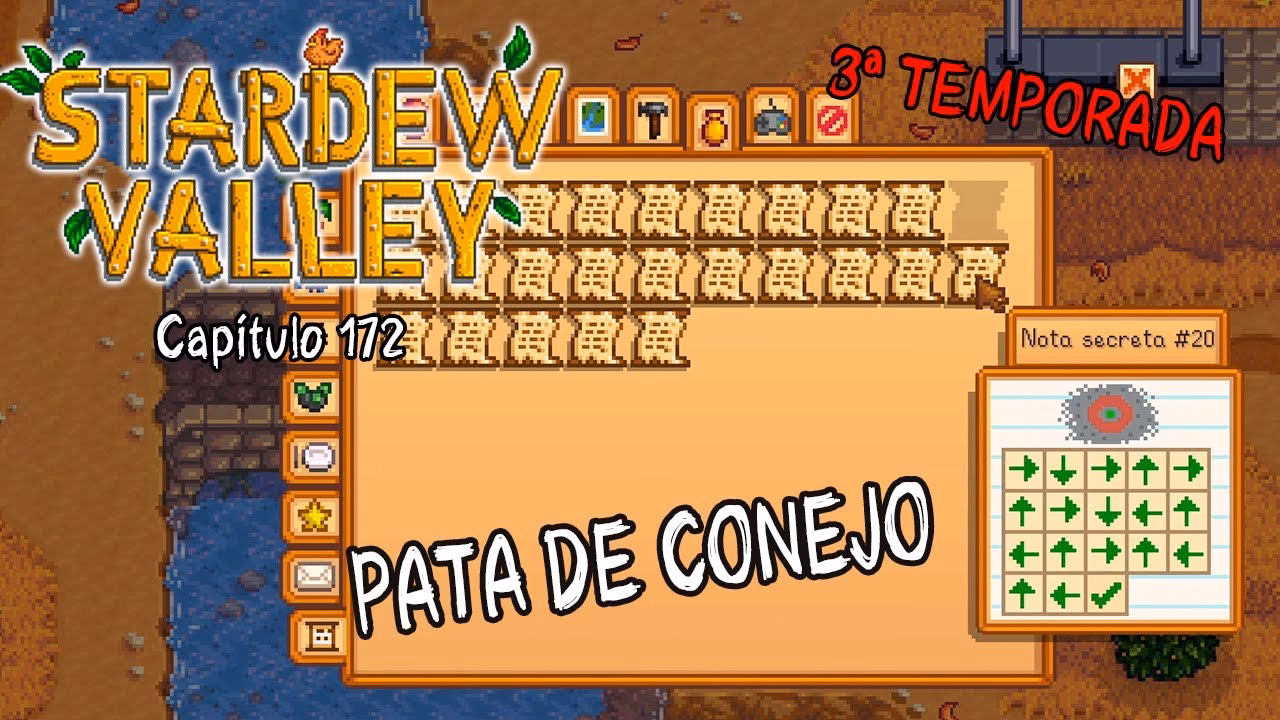 ¿Cómo atrapar un conejo en Stardew Valley?