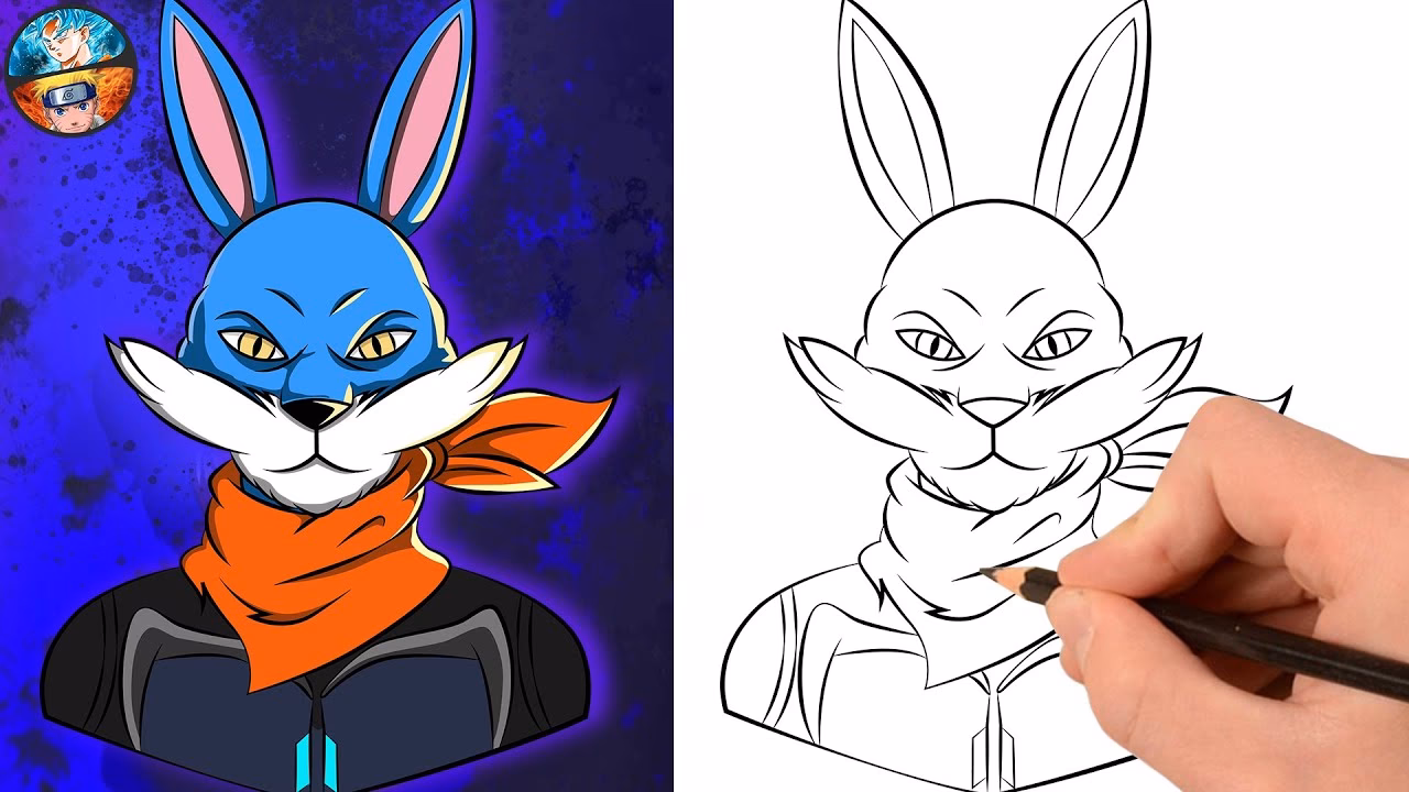 ¿Cómo dibujar un conejo anime?