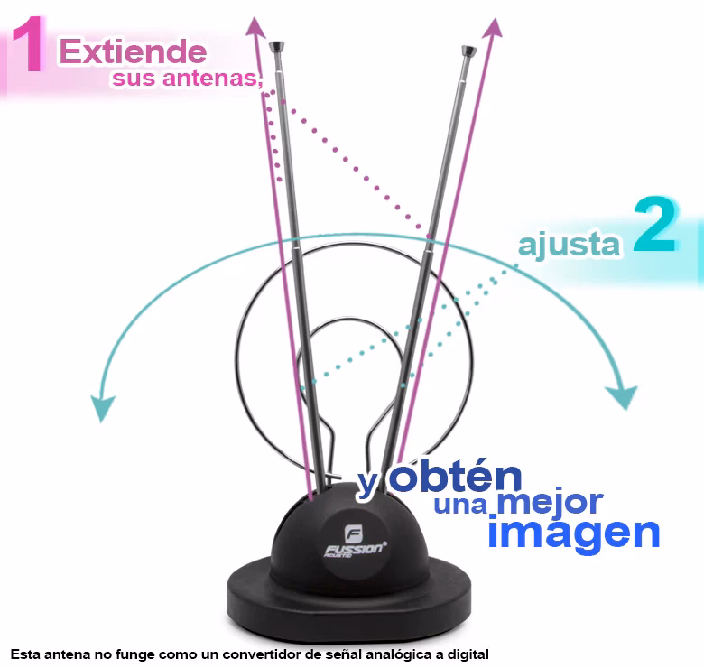 ¿Cómo aumentar la potencia de una antena?