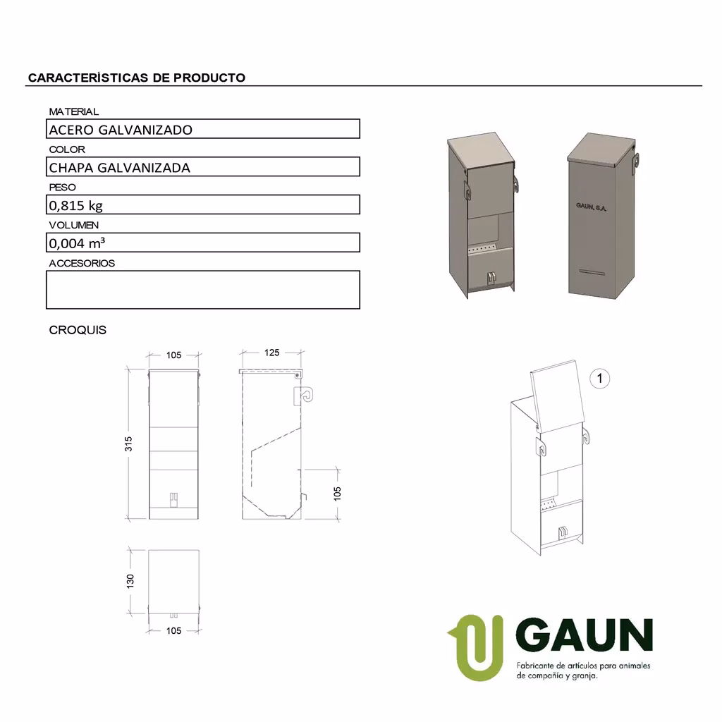 ¿Qué es un comedero de tolva?