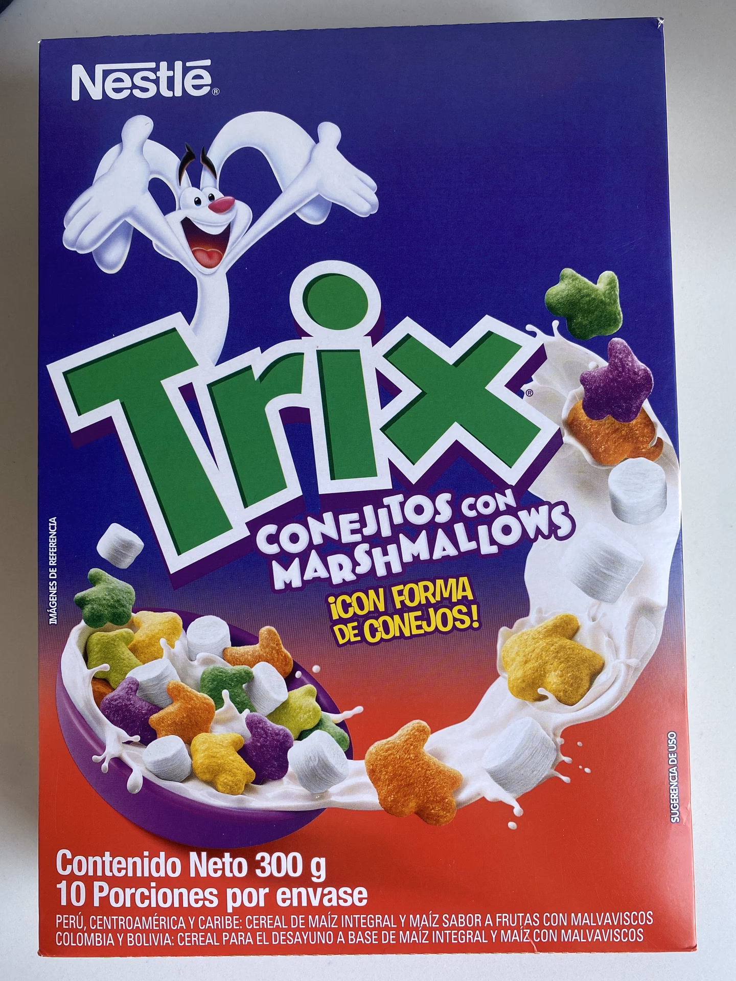 ¿Por qué el conejo Trix no puede tener Trix?