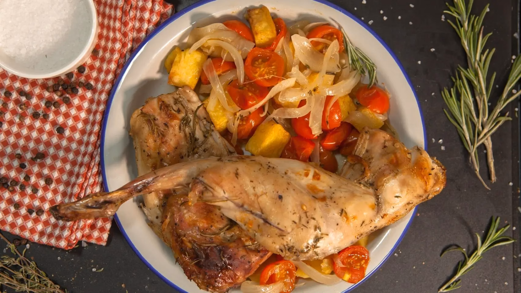¿Cuánto cuesta el conejo asado?