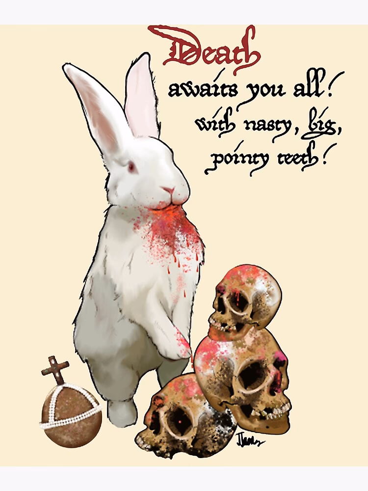 ¿Cuál es la historia del conejo asesino?