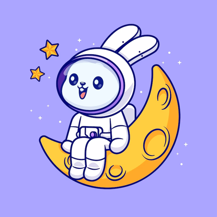 ¿Qué conejo fue al espacio?