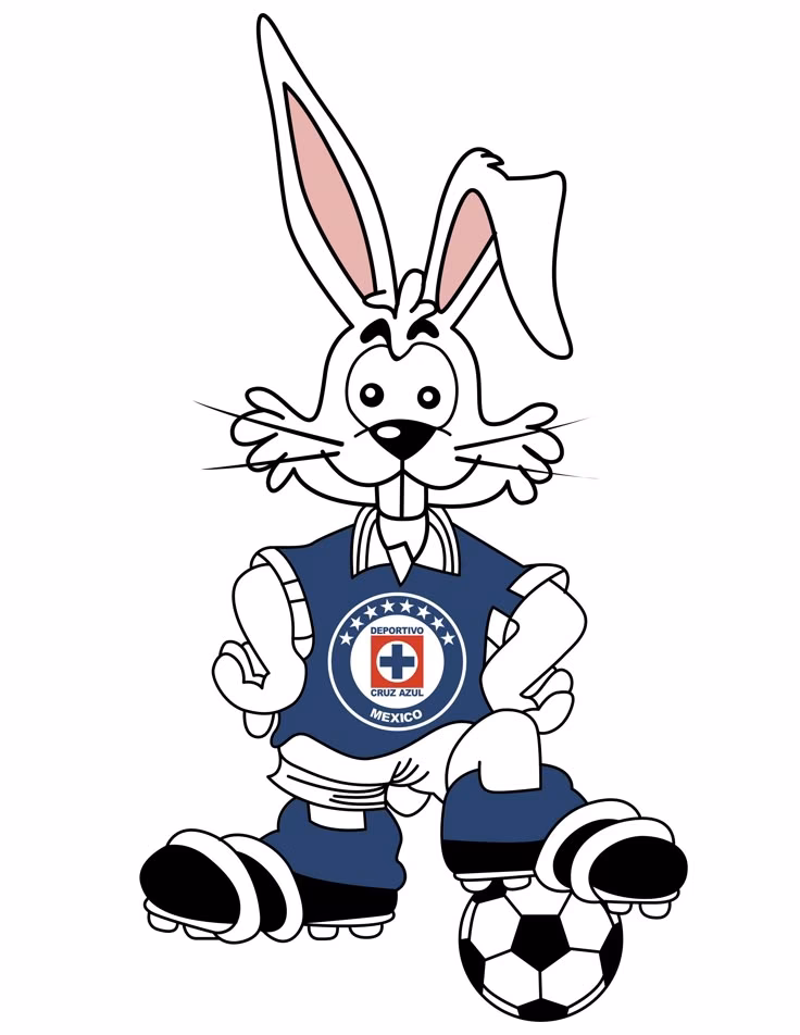 ¿Cómo se llama el conejo del Cruz Azul?