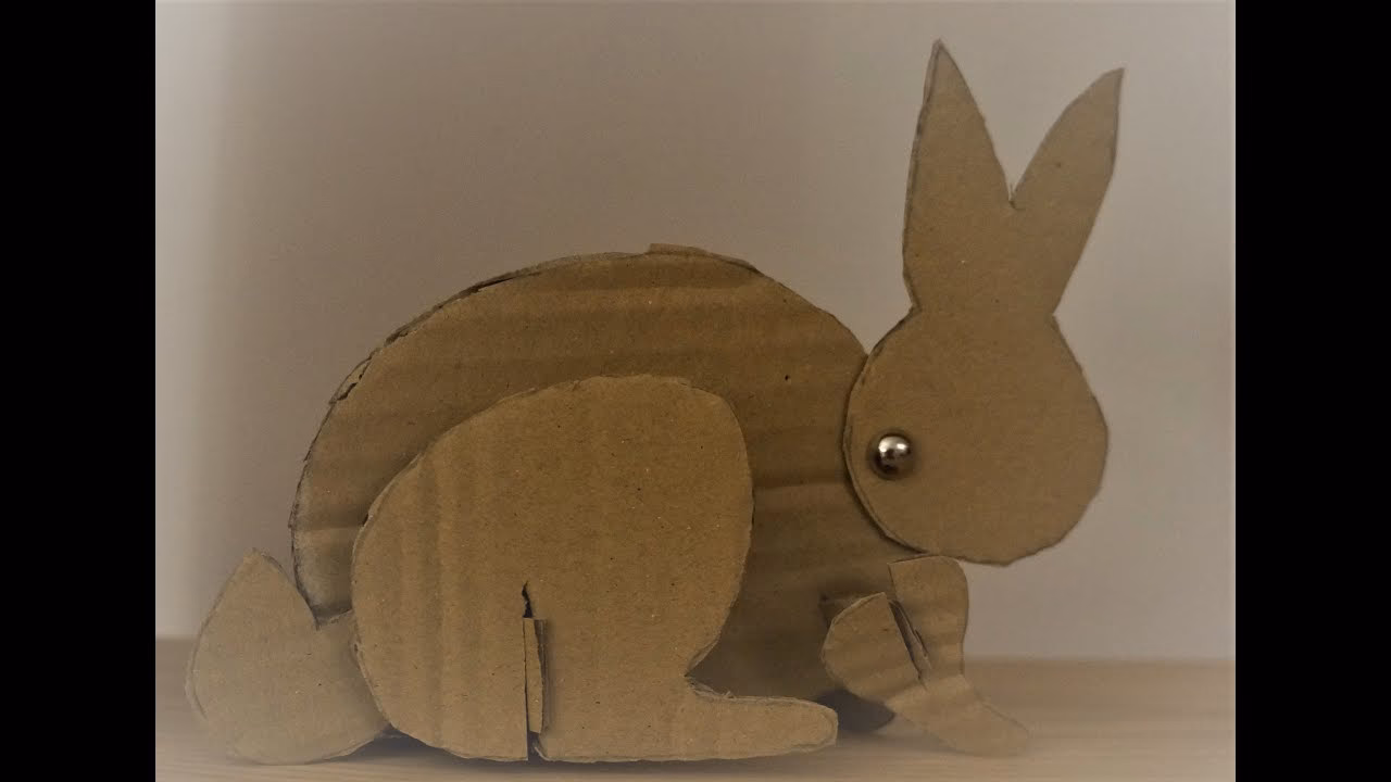 ¿Es seguro el conejito de cartón?