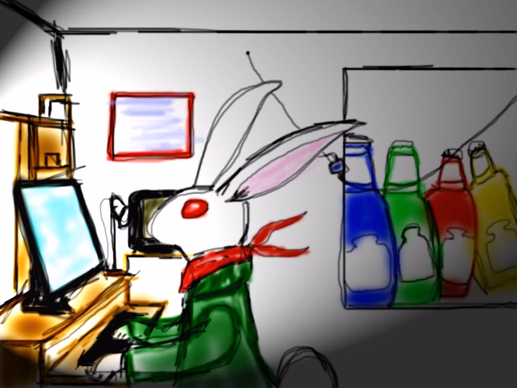 ¿Qué pasa si mi conejo está acostado?