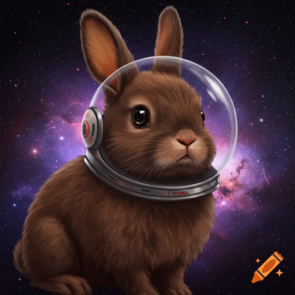 ¿Qué es un conejo espacial?