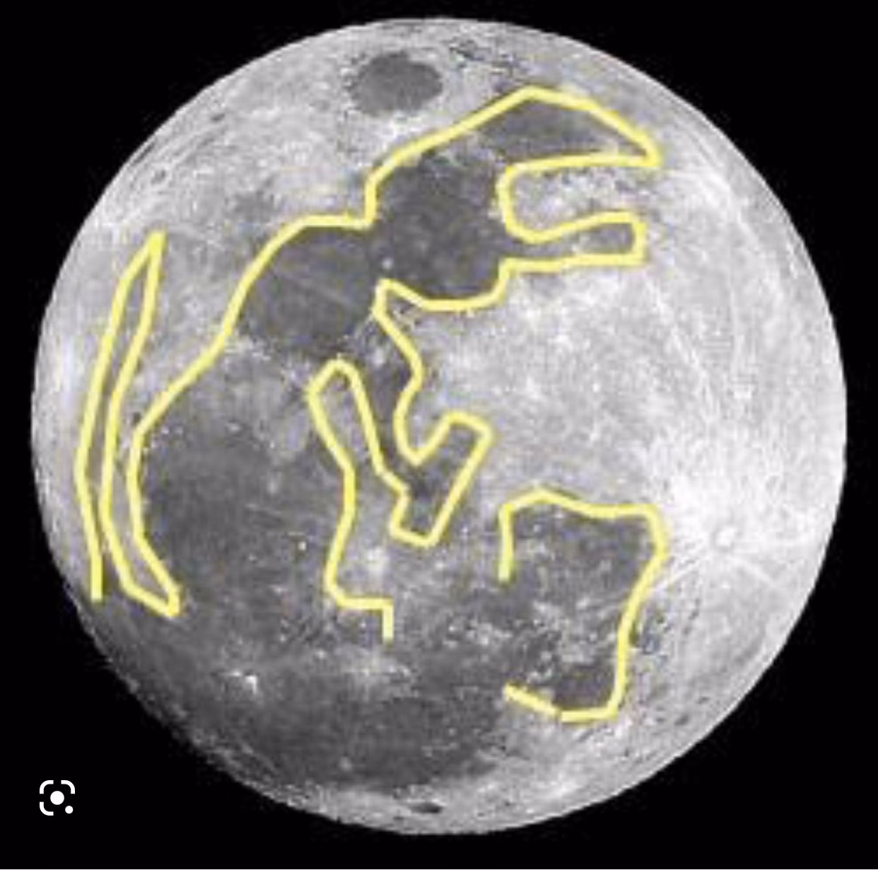 ¿Qué se encuentra en Japón acerca del conejo en la luna?