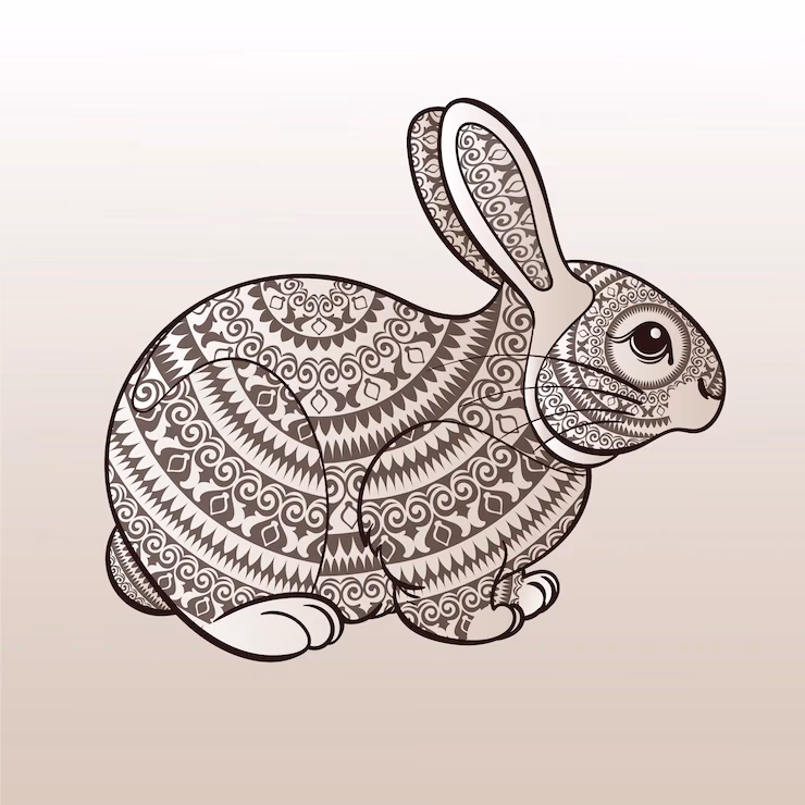 What are the four types of zentangles?