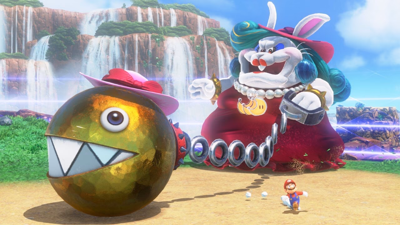 ¿Cómo se llama el conejo de Mario?