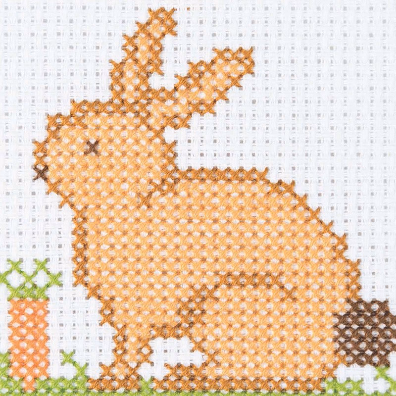 ¿Cuál es el patrón de punto de cruz más antiguo?