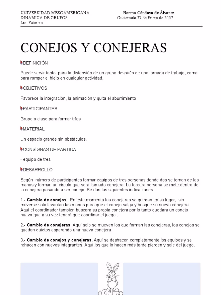 ¿Qué son las conejeras?