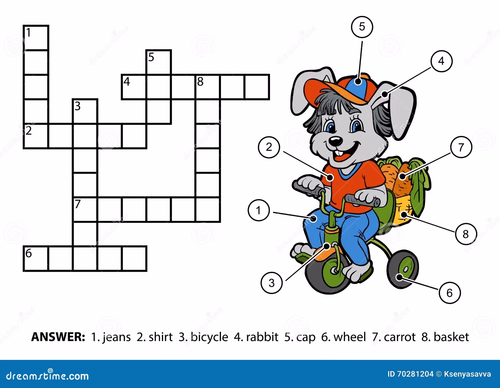 ¿Qué significan los números junto a las pistas de crucigramas?