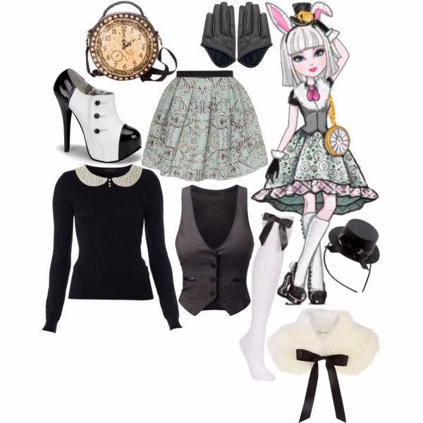 ¿Cómo se llama la hija del Conejo Blanco?