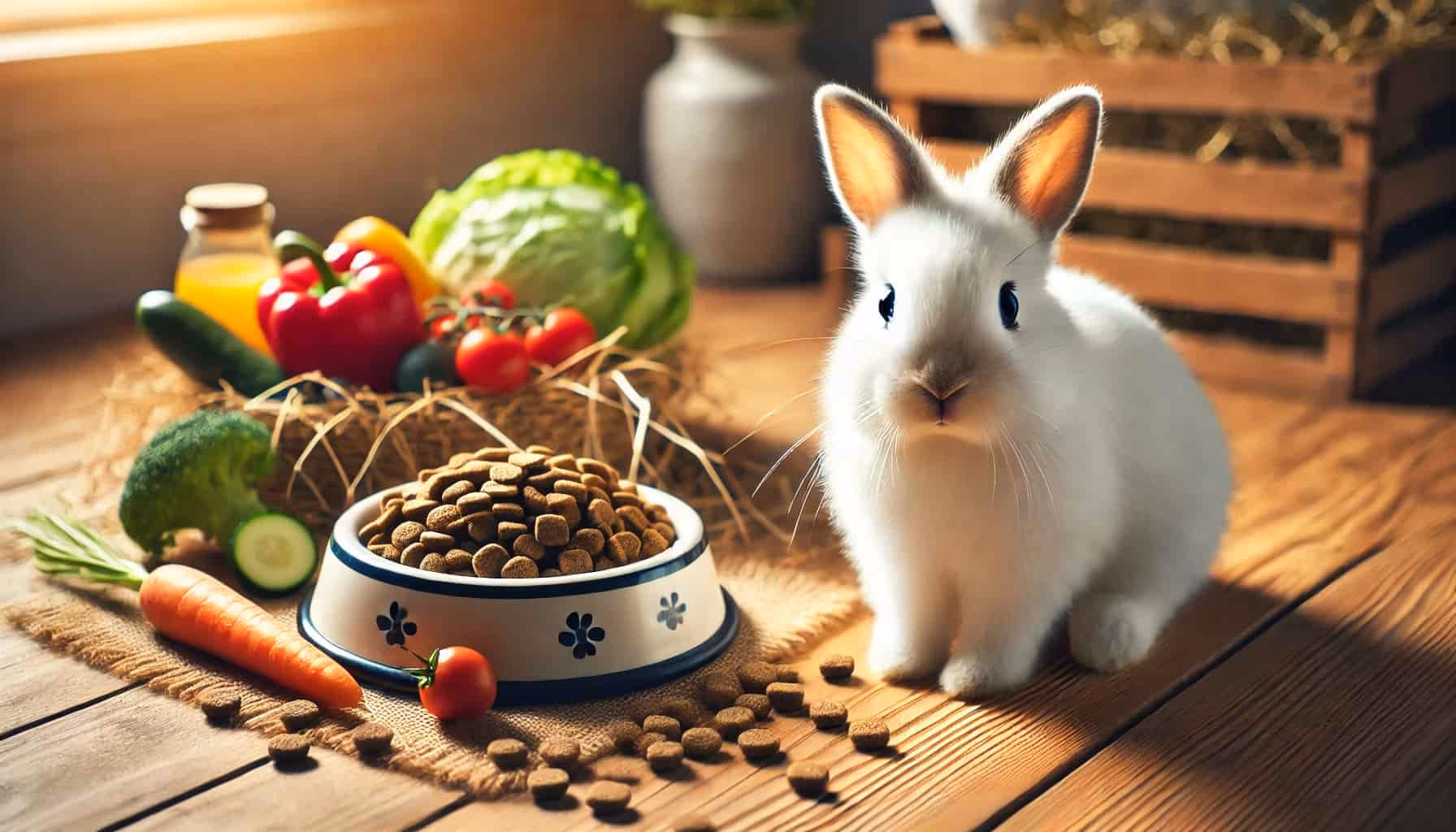 ¿Pueden los conejos enfermarse por comer comida para perros?