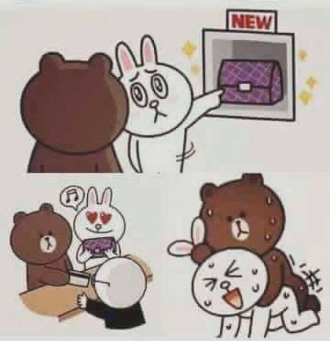 ¿Cómo se llama el meme del oso?