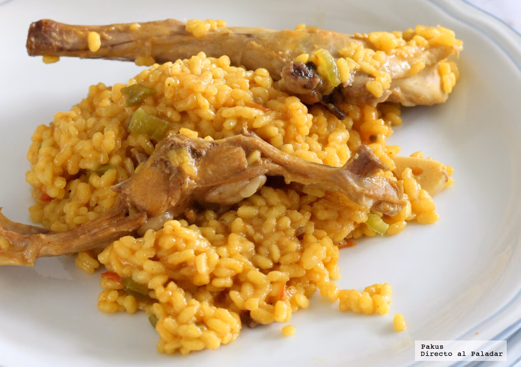 ¿Qué paella lleva conejo?