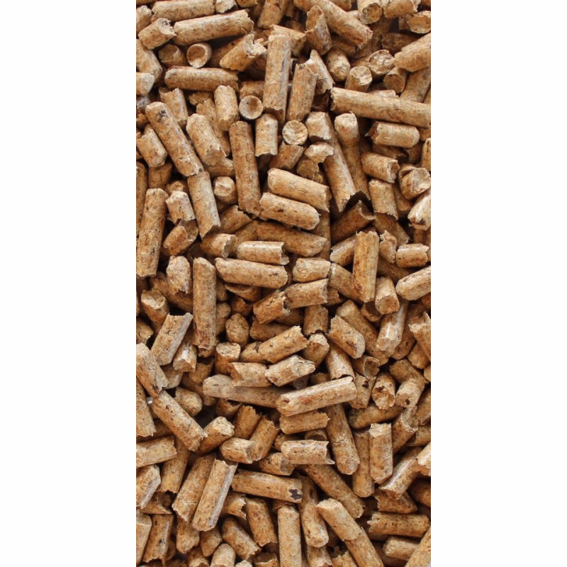 ¿Qué madera se usa para pellets?