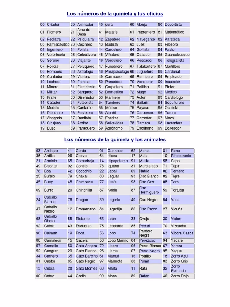 ¿Cuál es el número del conejo?