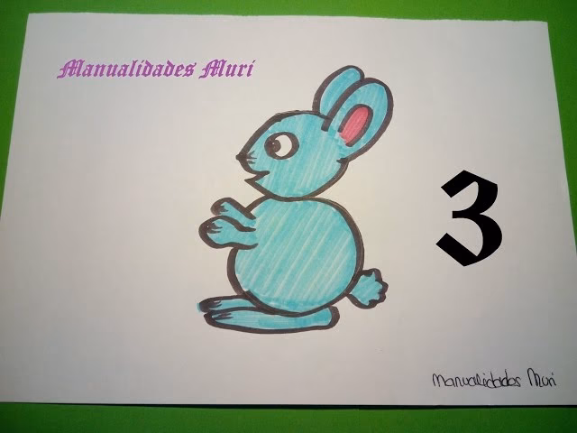 ¿Qué número representa el conejo?