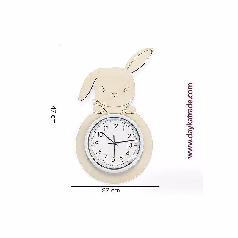 ¿Cómo se llama el reloj de la pared?