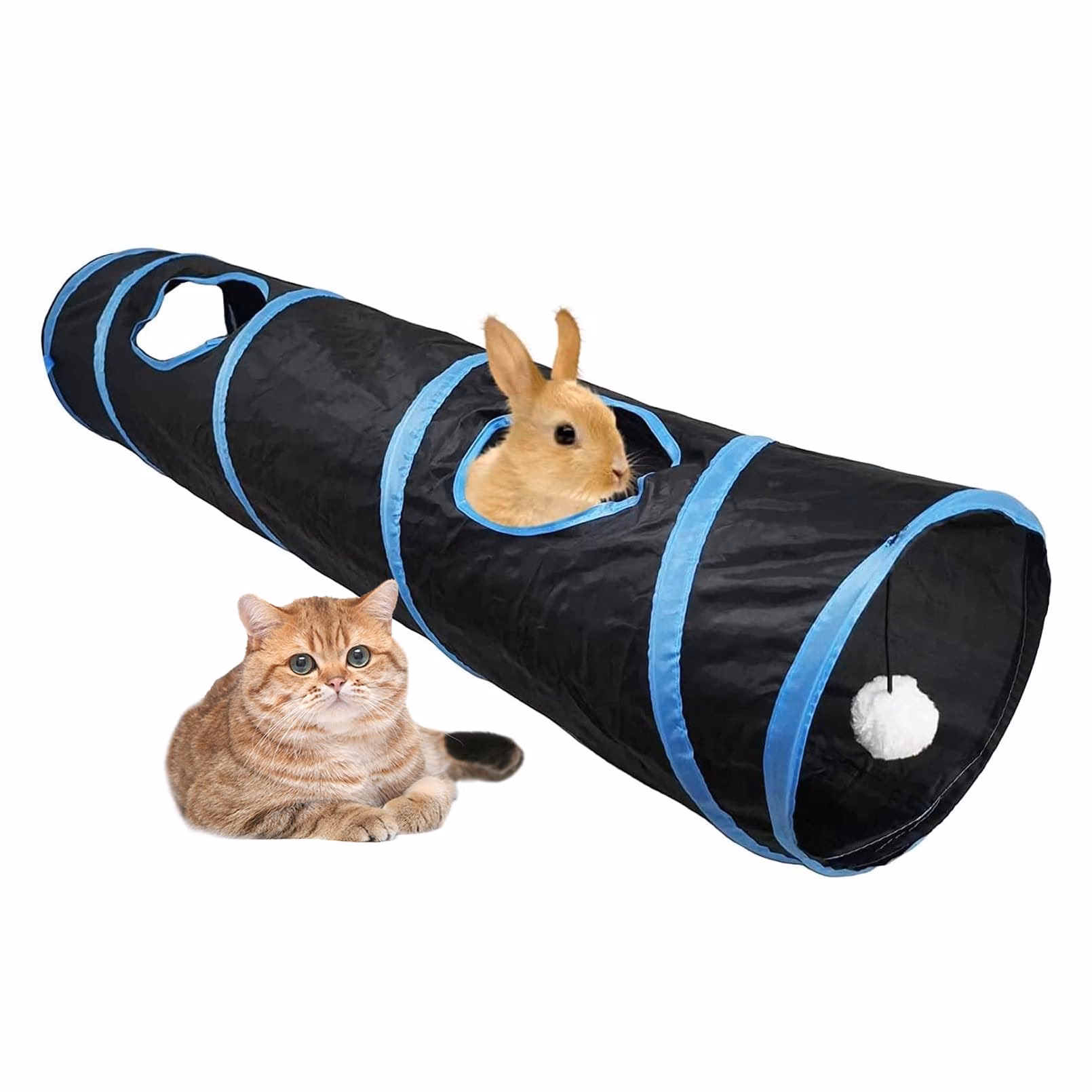 ¿Qué tamaño debe tener un túnel para conejos?