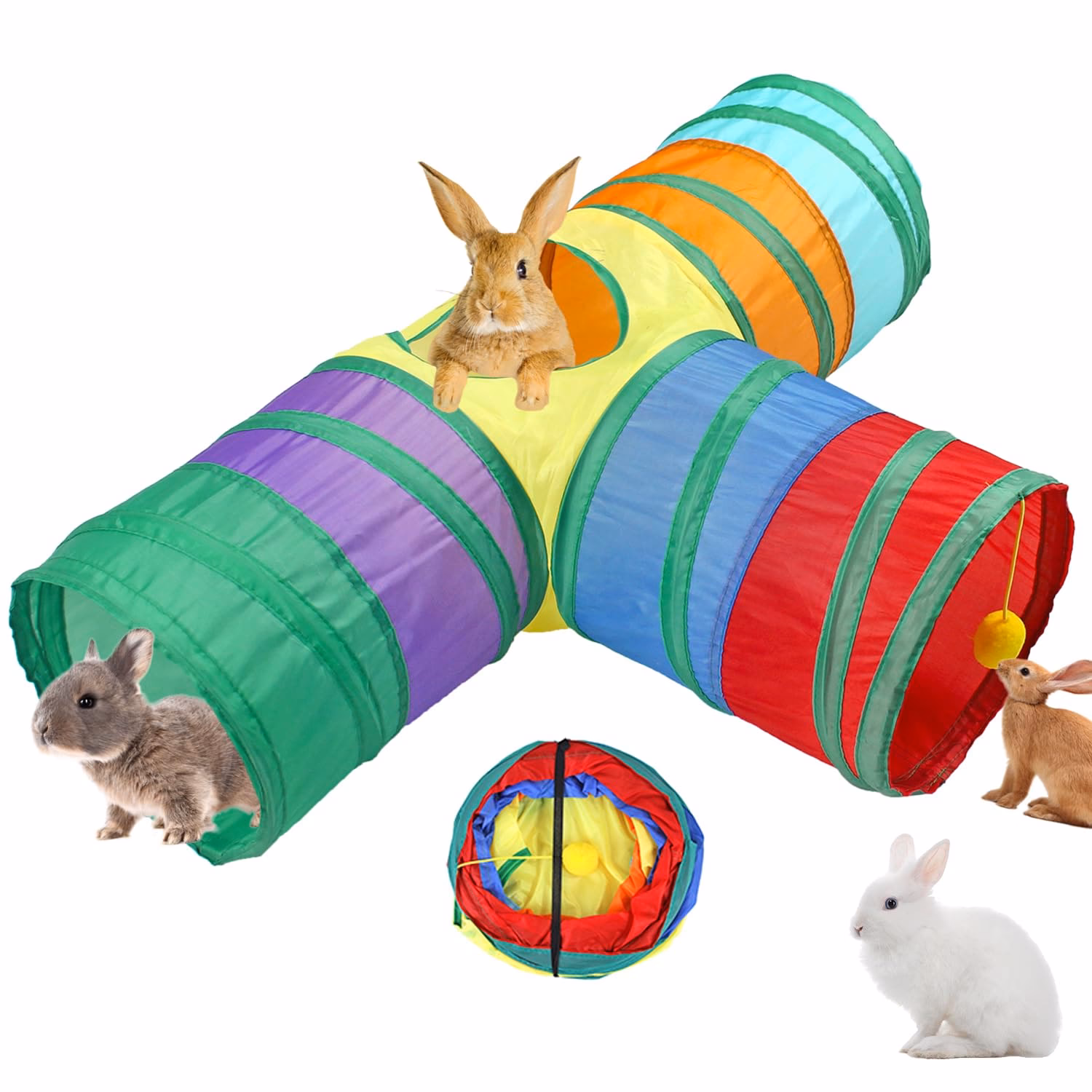 ¿Cómo se llaman los túneles para conejos?